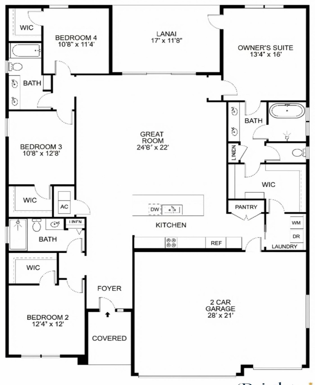 Belmont floor plan