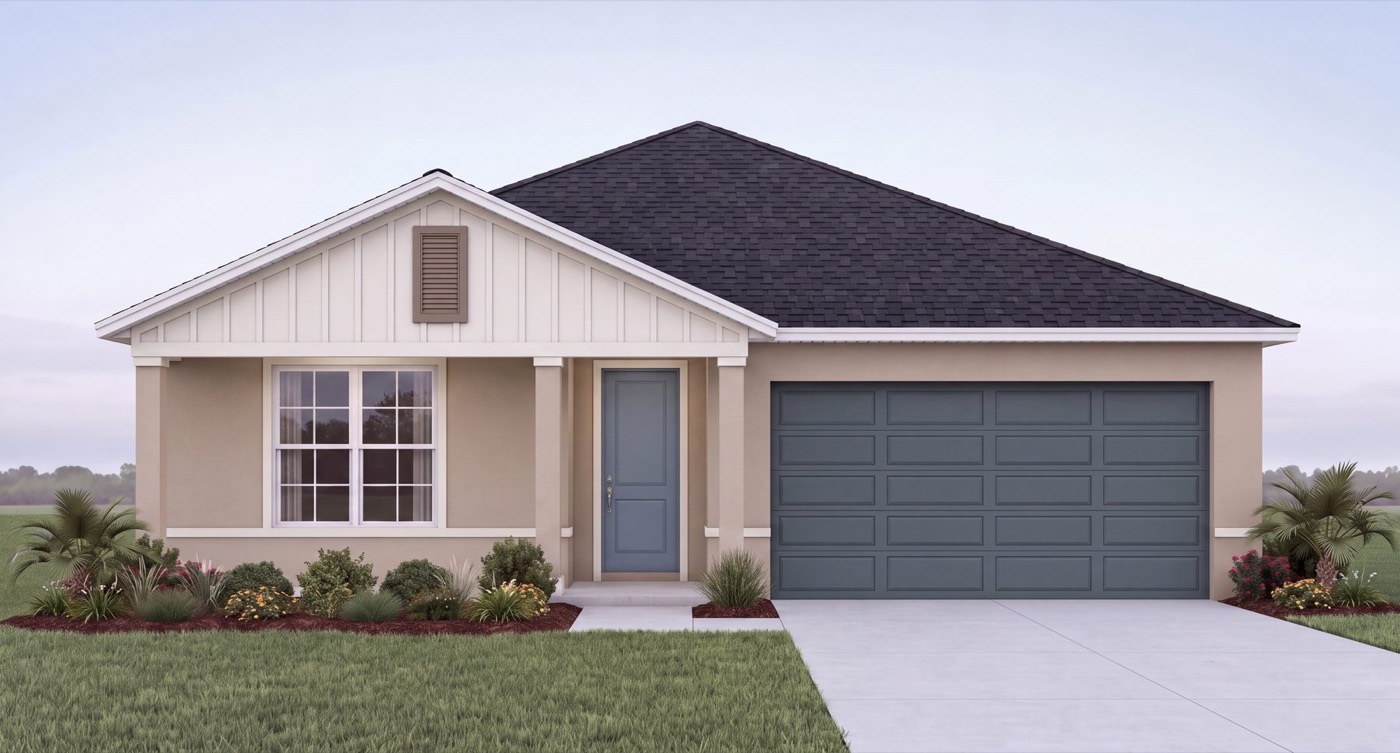 Kensington Transitional ranch exterior