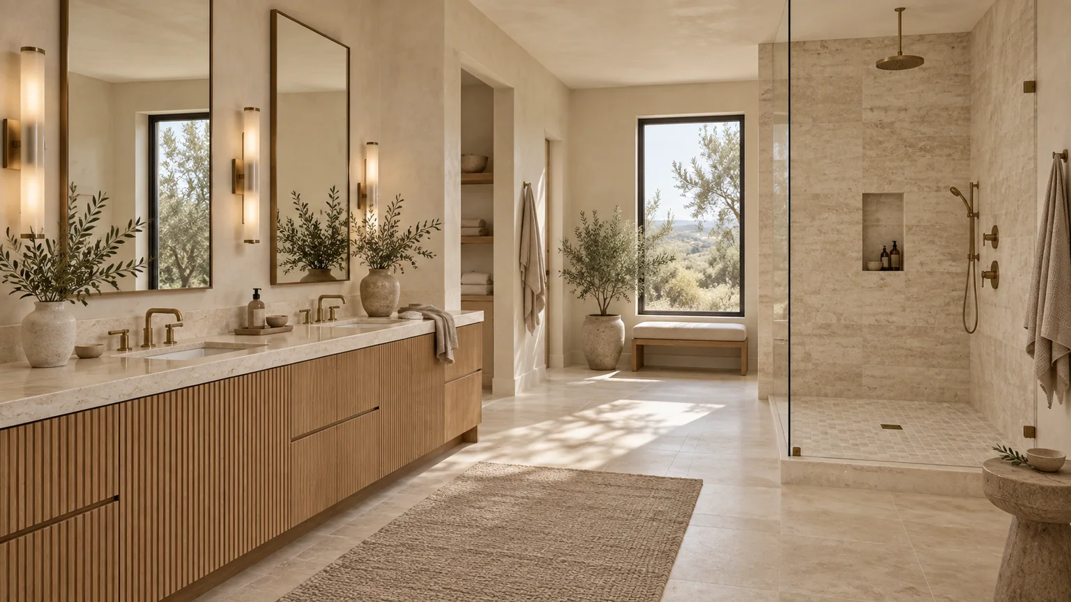Quiet Luxury bathroom visualization