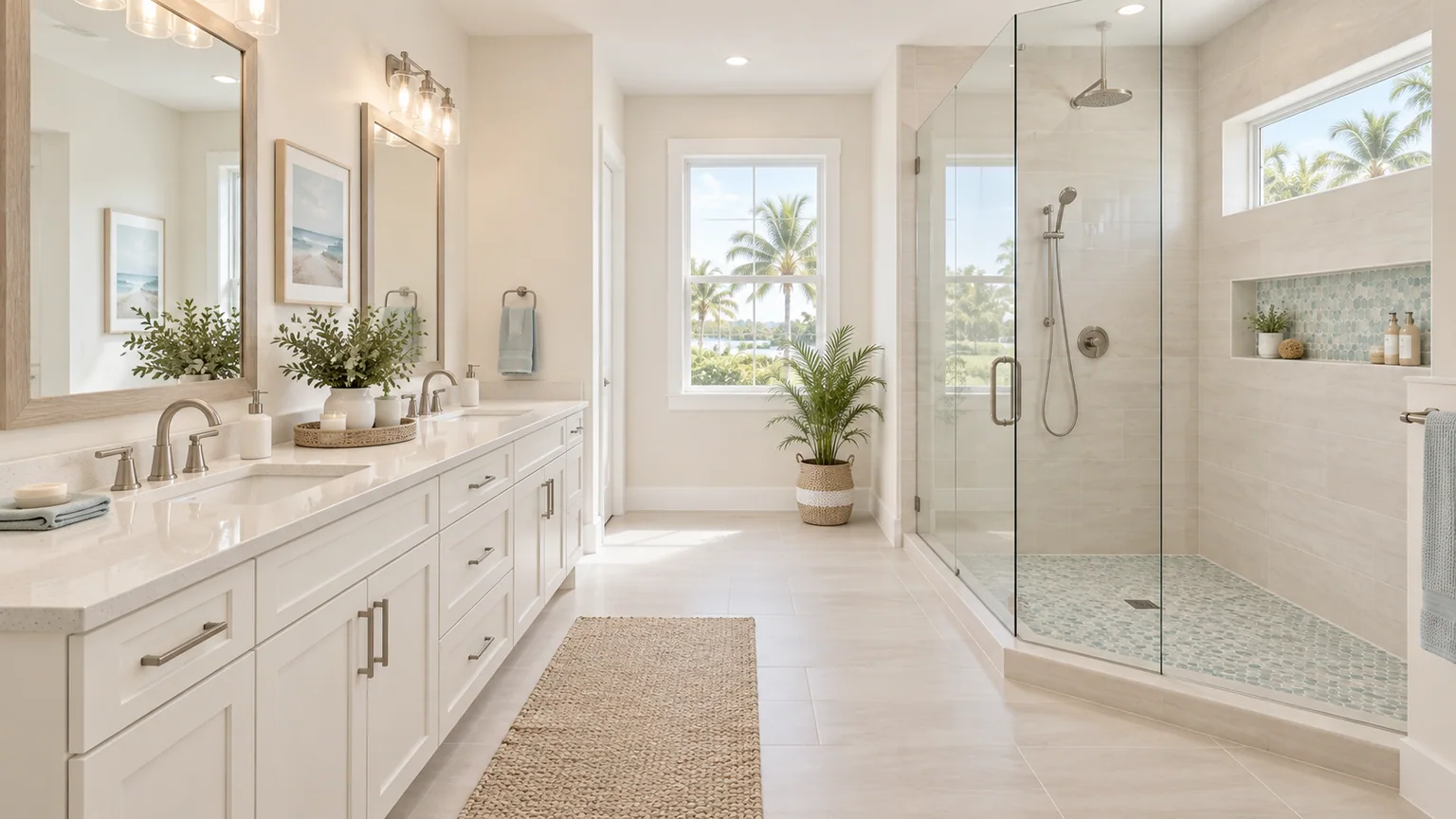 Soft Coastal Value bathroom visualization