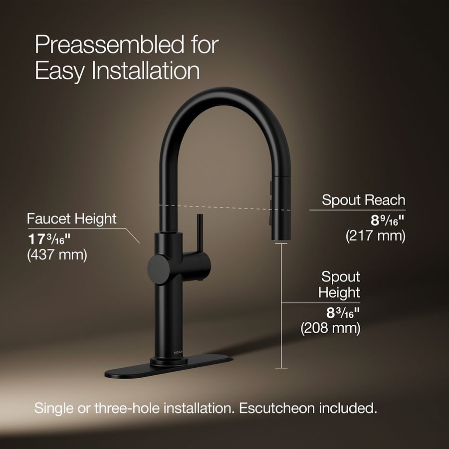 Kohler Crue pull-down faucet
